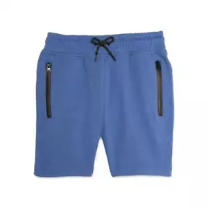 Wonder Nation Boys’ Lounge Shorts, Blue Eclipse L (10-12) Husky - Picture 1 of 3