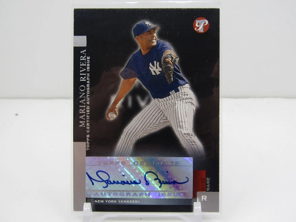 MARIANO RIVERA 2005 TOPPS PRISTINE AUTOGRAPH AUTO! #52/100! NEW YORK YANKEES! - Image 1 of 2