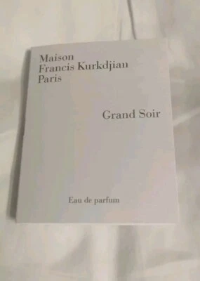 MAISON FRANCIS KURKDJIAN MFK Grand Soir Eau De Parfum Official 2ml