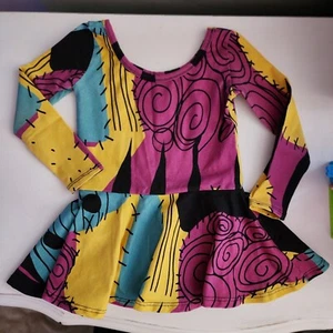 Wild Rich Kids Girls Twirl Dress 3/4 Disney NIGHTMARE BEFORE CHRISTMAS Sally 3t - Picture 1 of 3
