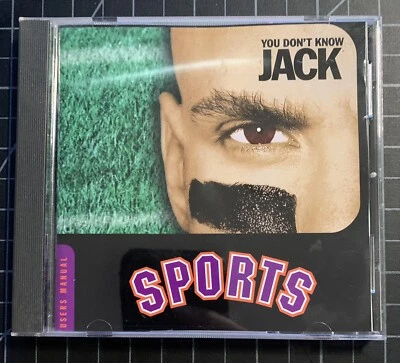 You Don’t Know Jack Sports Trivia Game CD-ROM 1996 For Mac & Windows PC - Image 1 of 4