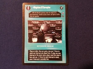 Star Wars CCG Reflections III 3 Allegations Of Corruption - Picture 1 of 1