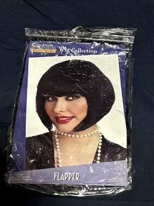 FLAPPER WIG HALLOWEEN COST PLAY COSTUME ONE SIZE FITS MOST - Picture 1 of 10