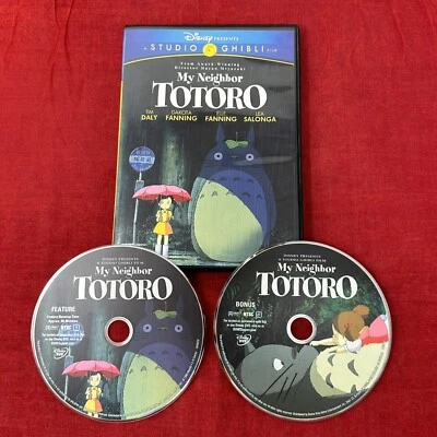 My Neighbor Totoro DVD 2 Disc Disney Studio Ghibli Special Edition Miyazaki Anim - Image 1 of 4