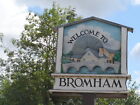 Photo 12X8 Bromham, Village Sign Bridge End Showing The Bridge Over The Gr C2015