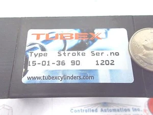 TUBEX L5-01-36 Cylinder Stroke 90 Ser. no 1202 - Imagen 1 de 2