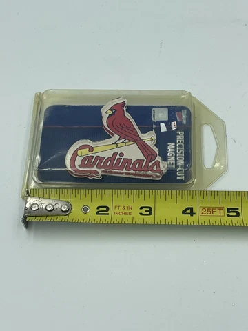 WinCraft St Louis Cardinal Vintage Magnet New Old Stock Cover