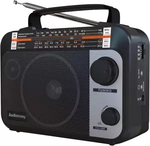 Tragbares Radios Weltempfänger Radio mit 1800mAh Rechargeable Batterie, AC Kabel - Bild 1 von 7
