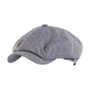 Wigens Classic Line Herringbone Donegal Zeitungsjunge - 56% Seide/44% Baumwolle - 101879 - - Bild 1 von 1