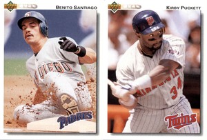 1992 Upper Deck Baseball (251-500)  - YOU PICK THE CARD