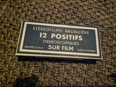 STÉRÉOFILMS BRUGUIÈRE-12 POSITIFS STÉRÉOSCOPIQUES SUR FILM - Cannes  - Photo 1/3