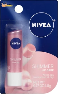 Shimmer Lip Care, barra de bálsamo labial hidratante con manteca de karité y aceite de jojoba, - Imagen 1 de 12