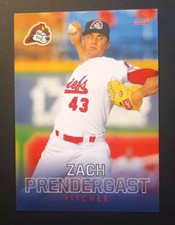 2018 Peoria Chiefs Zach Prendergast #20