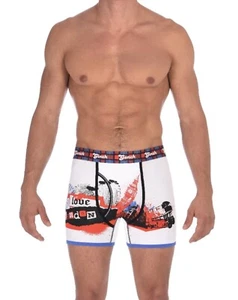 MEDIUM Ginch Gonch I LOVE LONDON Men’s Trunk Boxer Brief Underwear Big Ben New - Picture 1 of 7