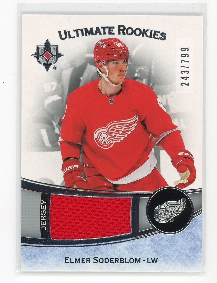 2022-23 Ultimate Collection Rookies Jersey /799 Elmer Soderblom #101 Rookie RC - Image 1 of 1