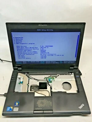 Lenovo ThinkPad L412 Core i3 Laptop For Parts Boots No Keyboard/HDD/DVD/Batt JR - Image 1 of 4