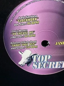 Top Secret DJ Remixes VG+ Vinyl Lp 2006 Chris Brown Eminem Jeezy & More - Picture 1 of 8