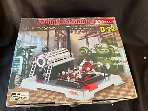 Moteur vapeur stationnaire Wilesco D22 en boite d'origine + pièces - Photo 1 sur 11