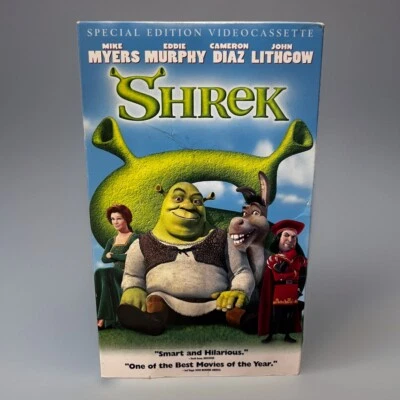 Shrek Special Edition Video Cassette Big Box 2001 Dreamworks - Image 1 of 4