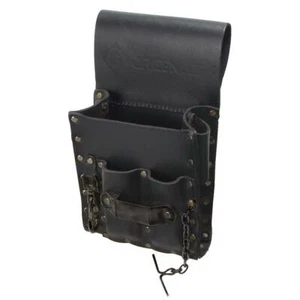 Greenlee 0258-13 5-Pocket Leather Tool Pouch - Picture 1 of 2