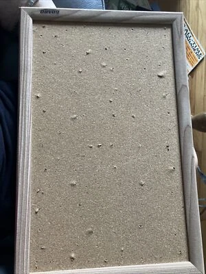 Mega Brands America Beige Bulletin Board /Cork Board-17” x 11” - Image 1 of 4