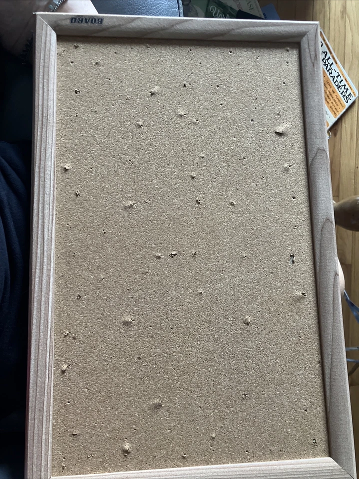 Mega Brands America Beige Bulletin Board /Cork Board-17” x 11” - Image 1 of 4