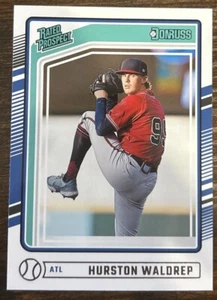 2024 DONRUSS Atlanta Braves Full Base Team Set 4 Cards W/ Prospects Waldrep RC - Picture 1 of 2