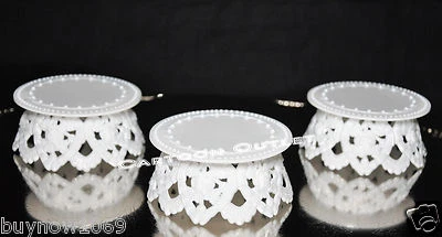 3 CAKE BASE TOPPER STAND DESIGN BABY BIRTHDAY WEDDING QUINCEANERA CENTERPIECE - Image 1 of 2