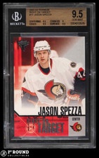 Jason Spezza BGS 9.5: 2002-03 Titanium Right on Target Rookie POP 2