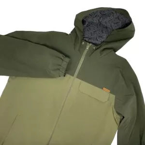 Voyager Medium Herrenjacke zweifarbig grün Polyester mit Kapuze - Bild 1 von 5