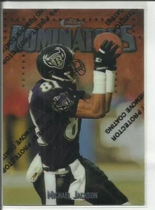 1997 Topps Finest Dominators #248 Michael Jackson Baltimore Ravens - Picture 1 of 2