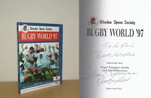 Wooden Spoon Society Rugby World '97 - Signed (Ian Robertson) - 1st/1st (1996) - Imagen 1 de 5