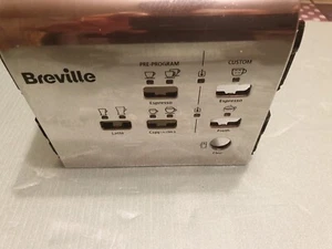 VORDERER SCHLÜSSELKNOPF schwarz/chrom SCHRANK FÜR Breville VCF107 VCF145 Kaffeemaschine - Bild 1 von 4