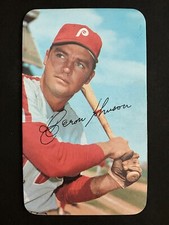 1971 Topps Super Baseball Hi-Grade Set Break- Deron Johnson - Card #58 - NM