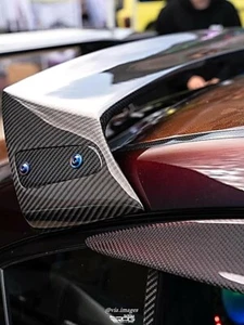 RPG SS Carbon Rear Roof Vane Wing Spoiler for 15-21 Subaru VA WRX STi S207 RA - Bild 1 von 5