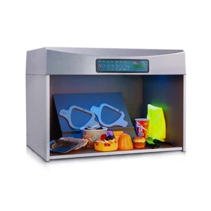 Armadio Valutazione Colore con D65/TL84/F/UV/CWF/TL83 5 Sorgenti Luminose per Tessile - Foto 1 di 8