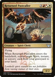 Returned Pastcaller Foil (224) Strixhaven: School of Mages STX MTG Magic - Bild 1 von 1