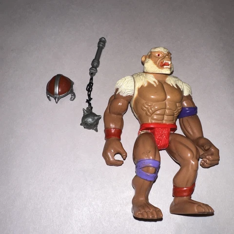 Vintage LJN 1985 Thundercats Monkian Complete Working Rare Helmet Mace Cover