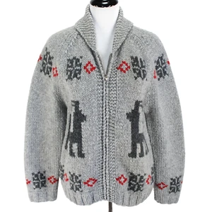 Cárdigan Suéter Pendleton Originals Lana Talla L Gris Cremallera Completa Frontal De Colección - Imagen 1 de 7