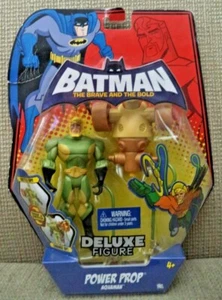 BATMAN BRAVE AND THE BOLD POWER PROP AQUAMAN DELUXE FIGURE N5728 *NEW* - Picture 1 of 1