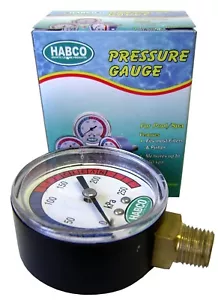 LOWER MOUNT 50mm PRESSURE GAUGE SWIMMING POOL FILTER H451 SAND POOL PUMP - Picture 1 of 1