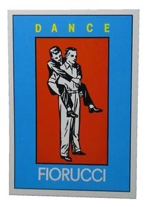 FIORUCCI STICKERS PANINI 1984 - SERIE Fiorucci Dance, No. 136 Dance - Picture 1 of 2