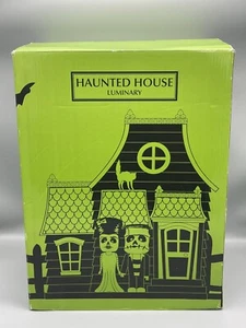 Bath & Body Works Frankenstein Halloween Haunted House Luminary Slatkin & Co - Picture 1 of 14