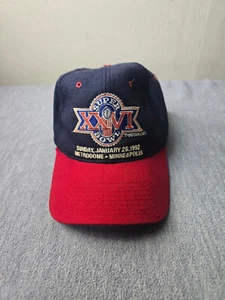 Vintage Superbowl XXVI New Era Snapback Mütze 1992 Minneapolis - Bild 1 von 11