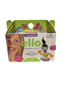 Mattel Ello Opolis Mädchen Ello Kreativsystem Minipack Testset 22 Stück - Bild 1 von 4
