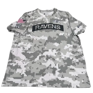 Nike Herren XL Baltimore Ravens Salute To Service Tshirt Camouflage Kurzarm - Bild 1 von 9
