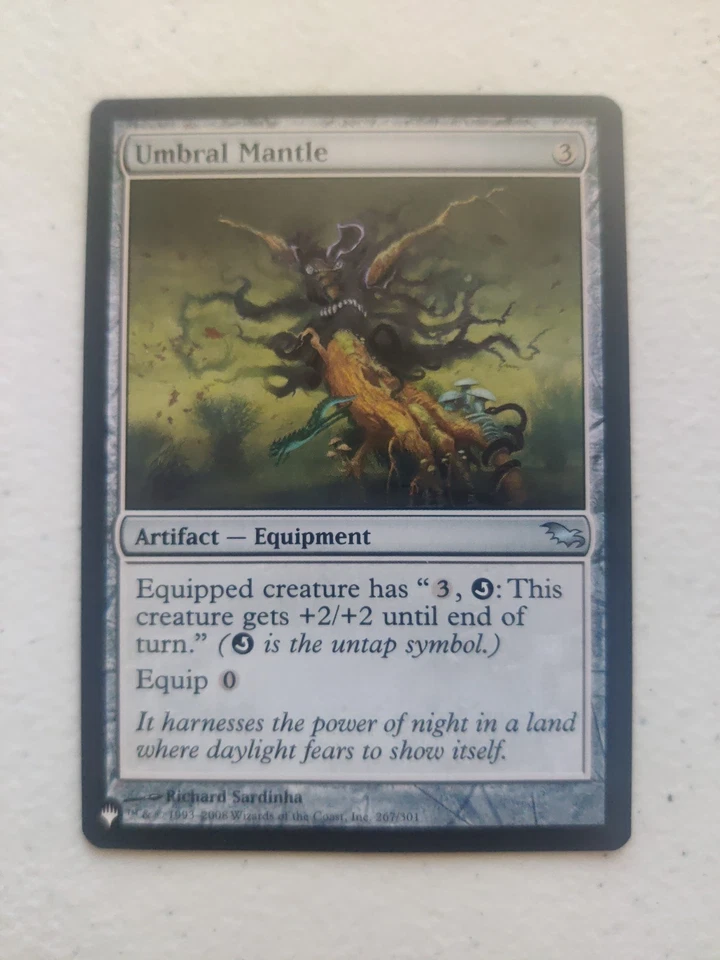 MTG Umbral Mantle The List - Shadowmoor 267/301 Regular Uncommon - Image 1 of 1