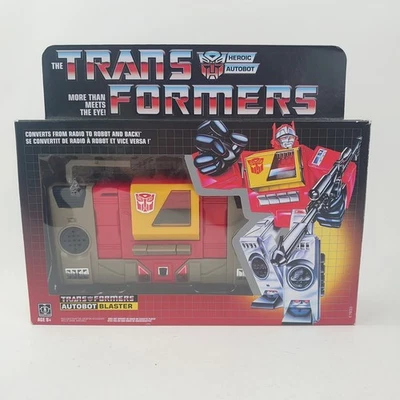 Hasbro Transformers G1 Autobot Blaster Action Figure New With Box - Image 1 of 4