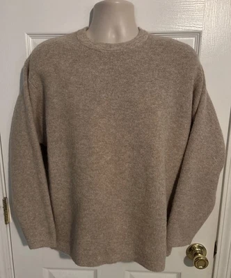 Lululemon Alpaca Wool-Blend Crewneck Men's Sweater - Size Small Beige- New - Image 1 of 4