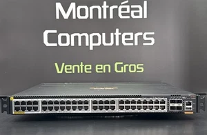 HPE Aruba 6300M JL659A 48-port 1/2.5/5GbE PoE 4-port SFP56 Switch /w 2x PSU - Picture 1 of 7